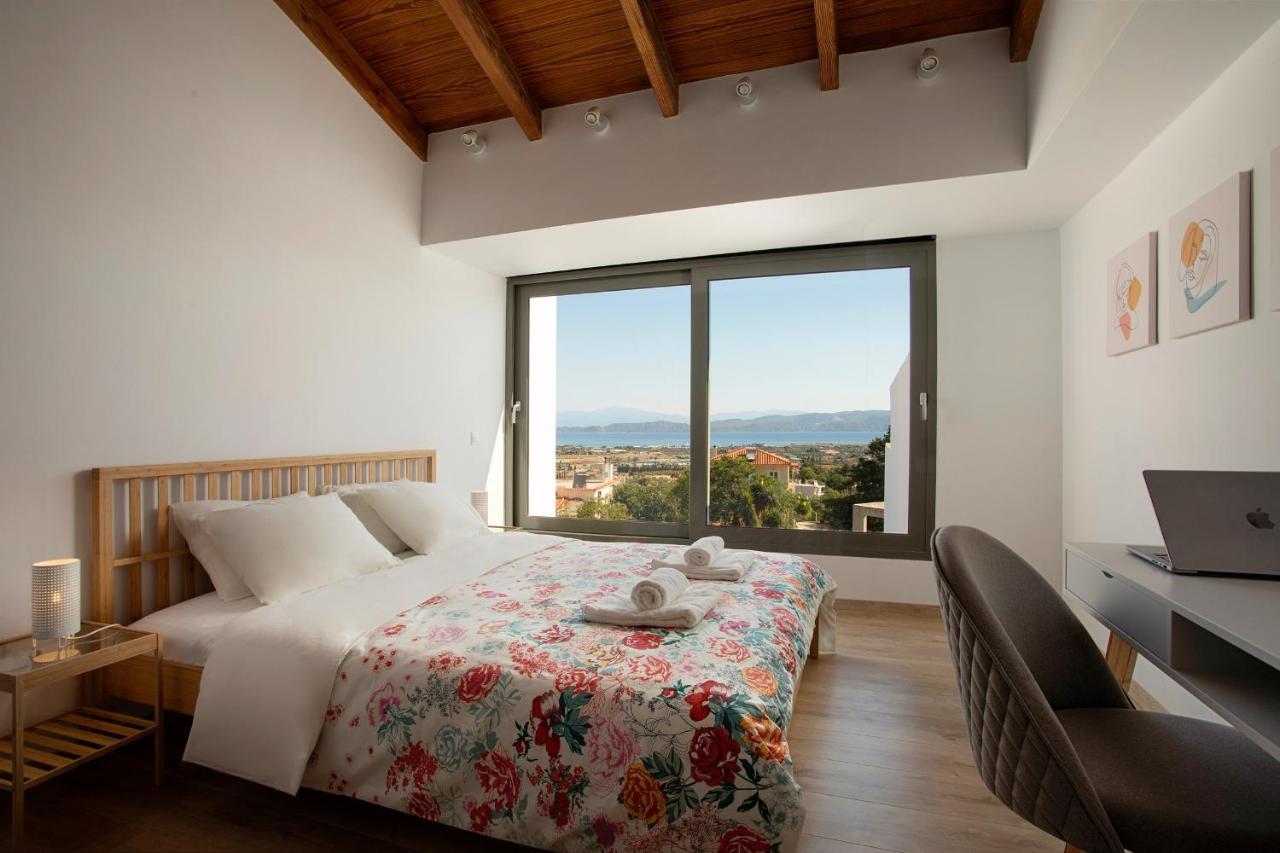 Serenity Villa Corinth Bagian luar foto
