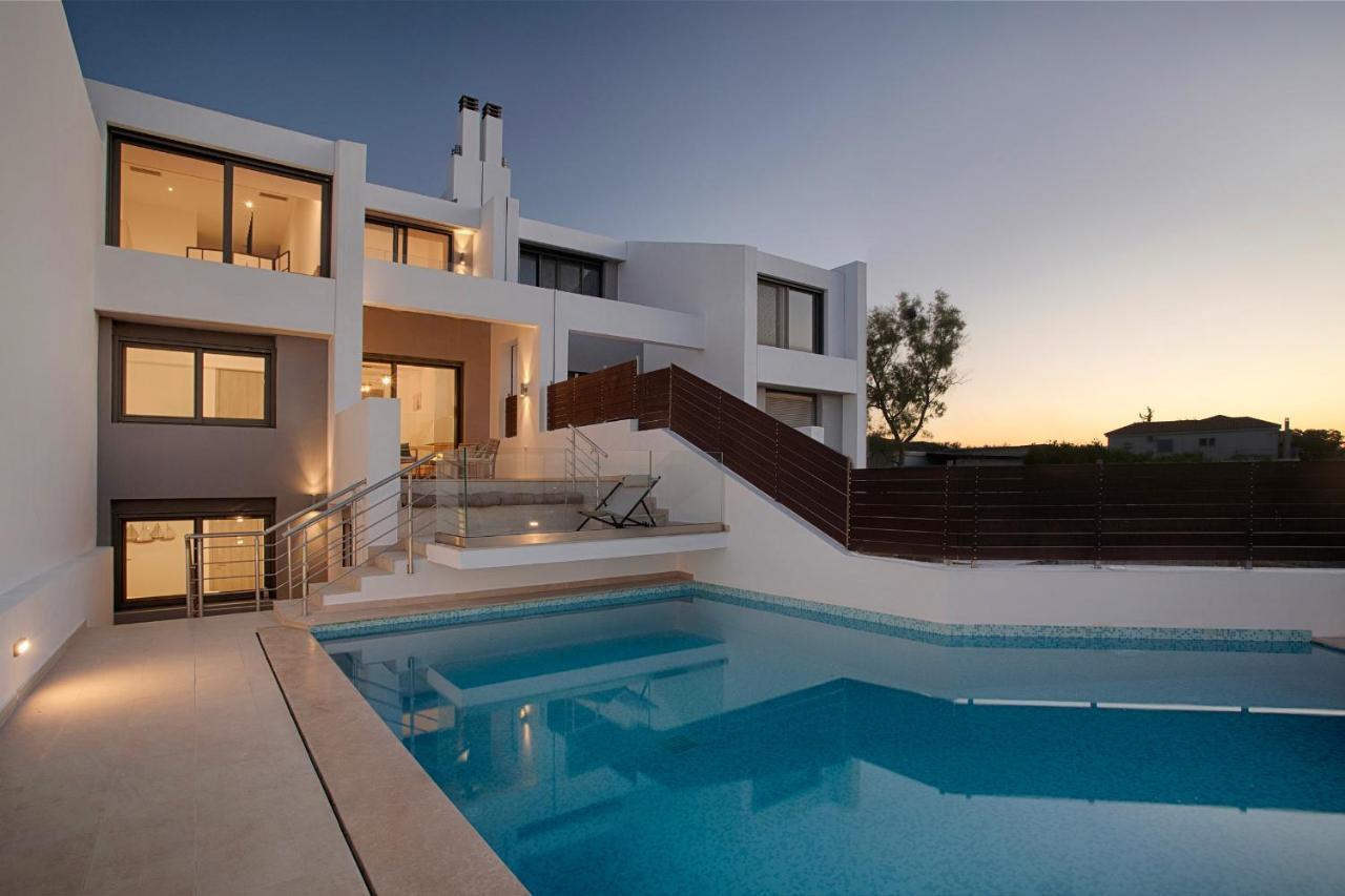 Serenity Villa Corinth Bagian luar foto