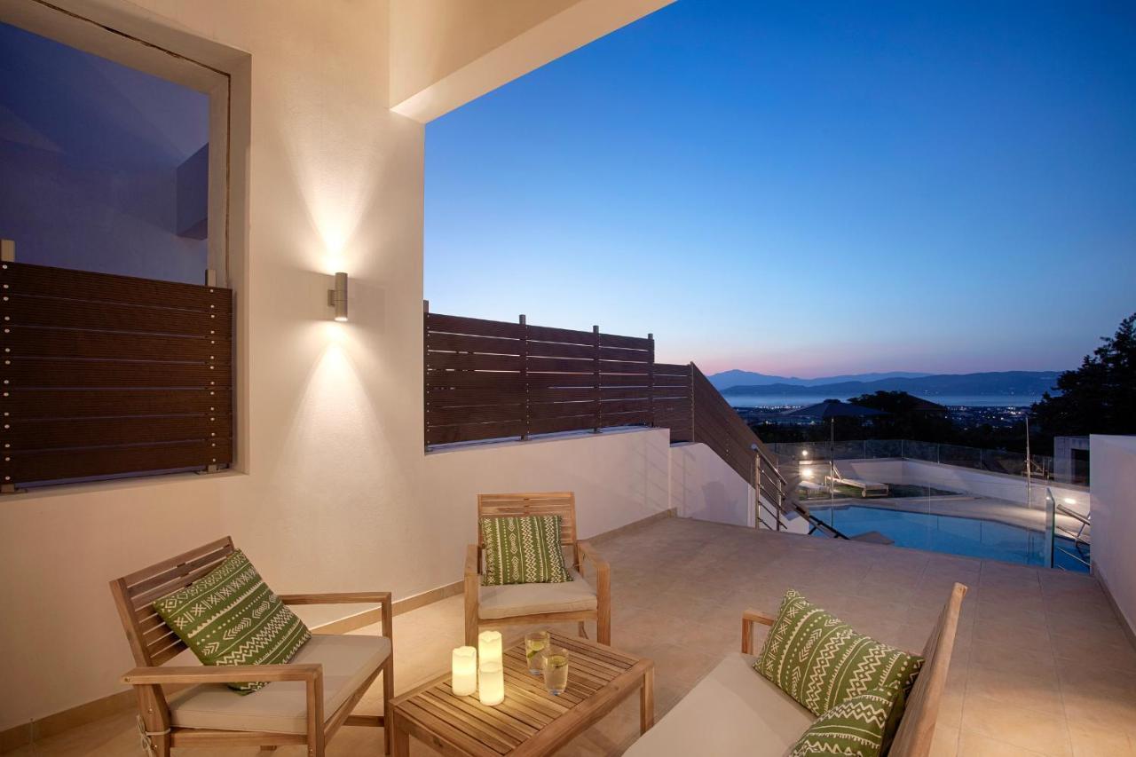 Serenity Villa Corinth Bagian luar foto
