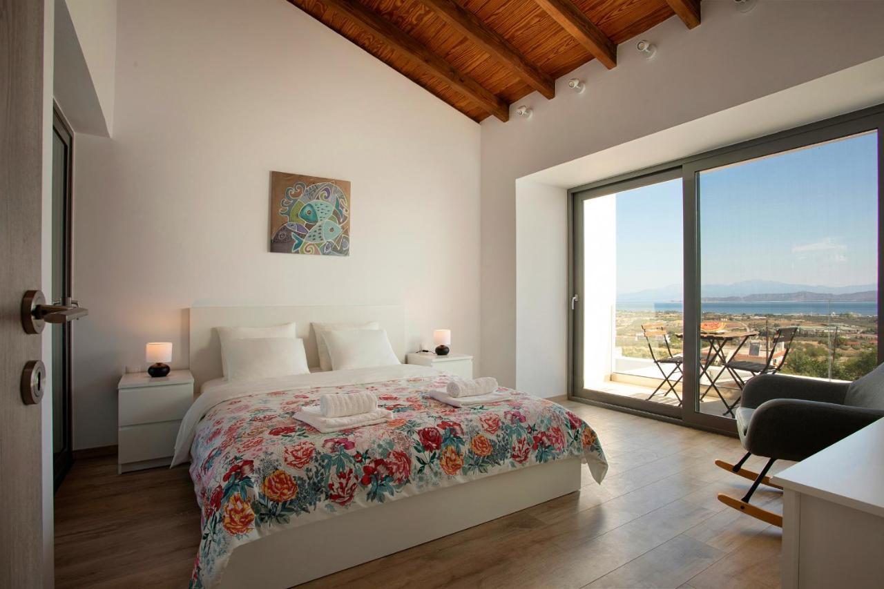 Serenity Villa Corinth Bagian luar foto